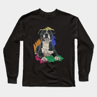 The Staffordshire Bull Terrier Long Sleeve T-Shirt